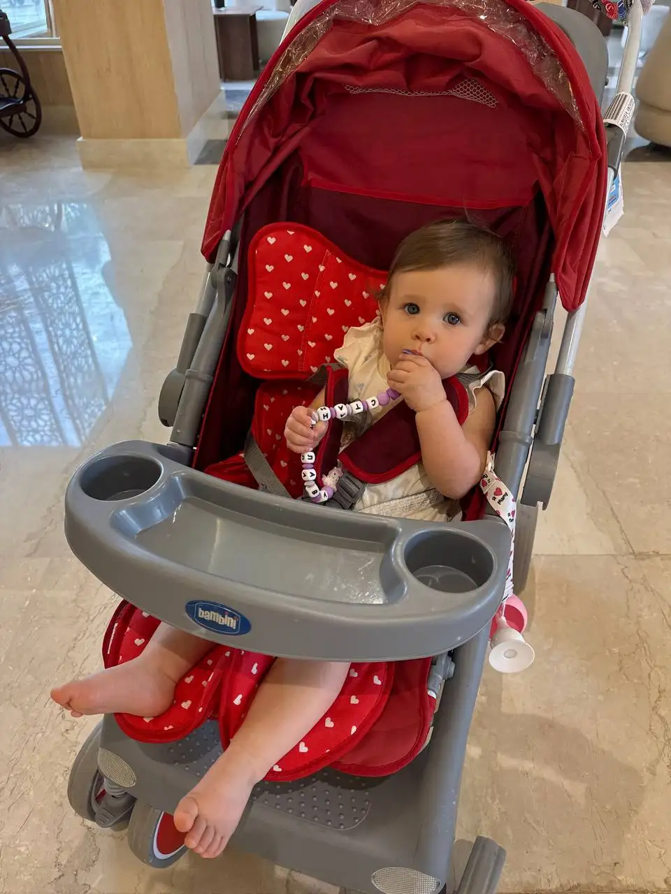 Прогулочная коляска Bambibi BAMBINI NEON STRAWBERRY - Коляски (Товары для детей) в Тюмень