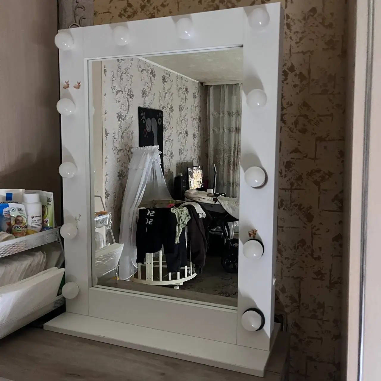 Зеркало с лампочками - Для дома и дачи в Тюмень