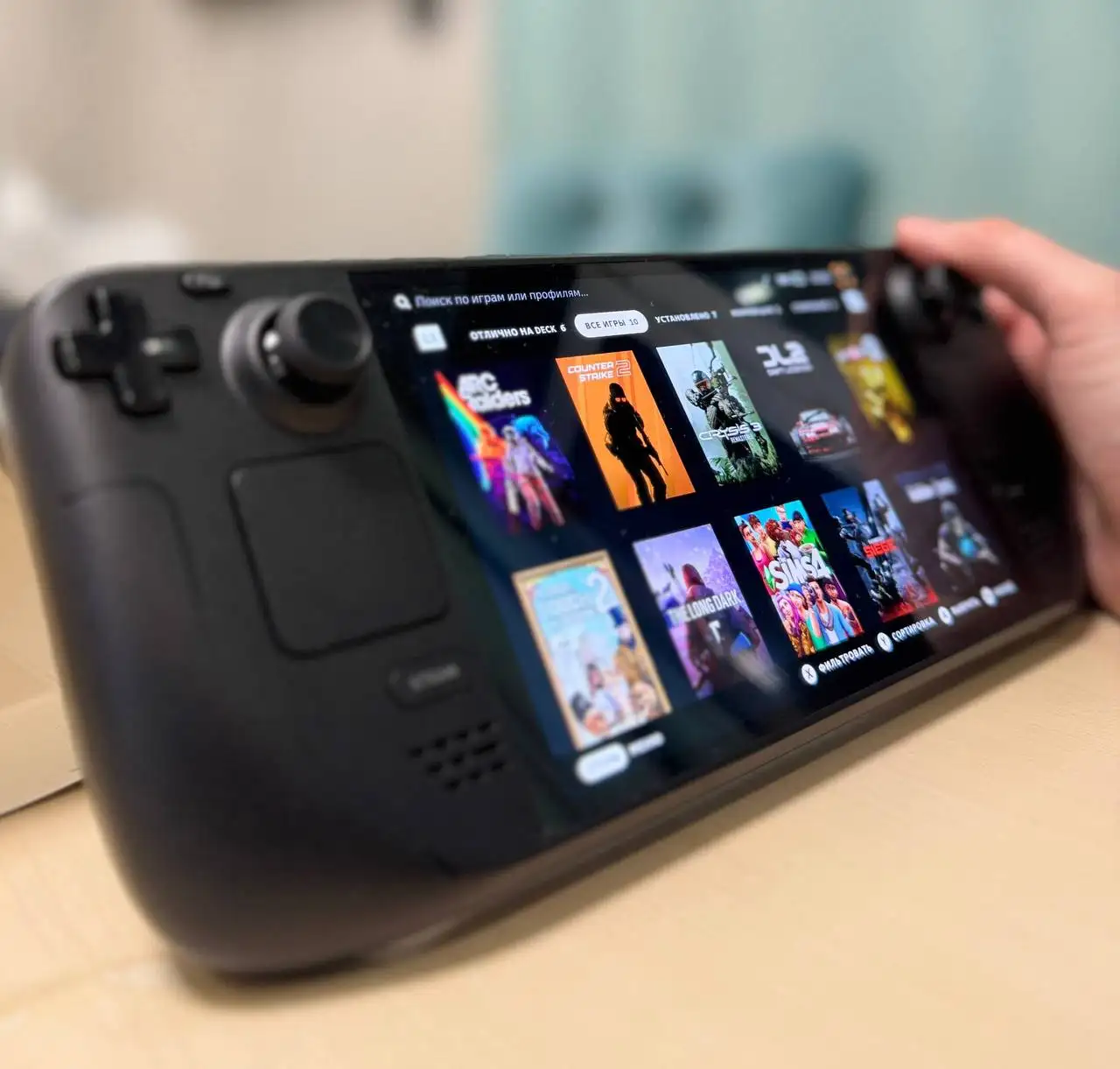 Steam Deck 512 GB OLED в отличном состоянии - Игровые приставки (Электроника) в Тюмень