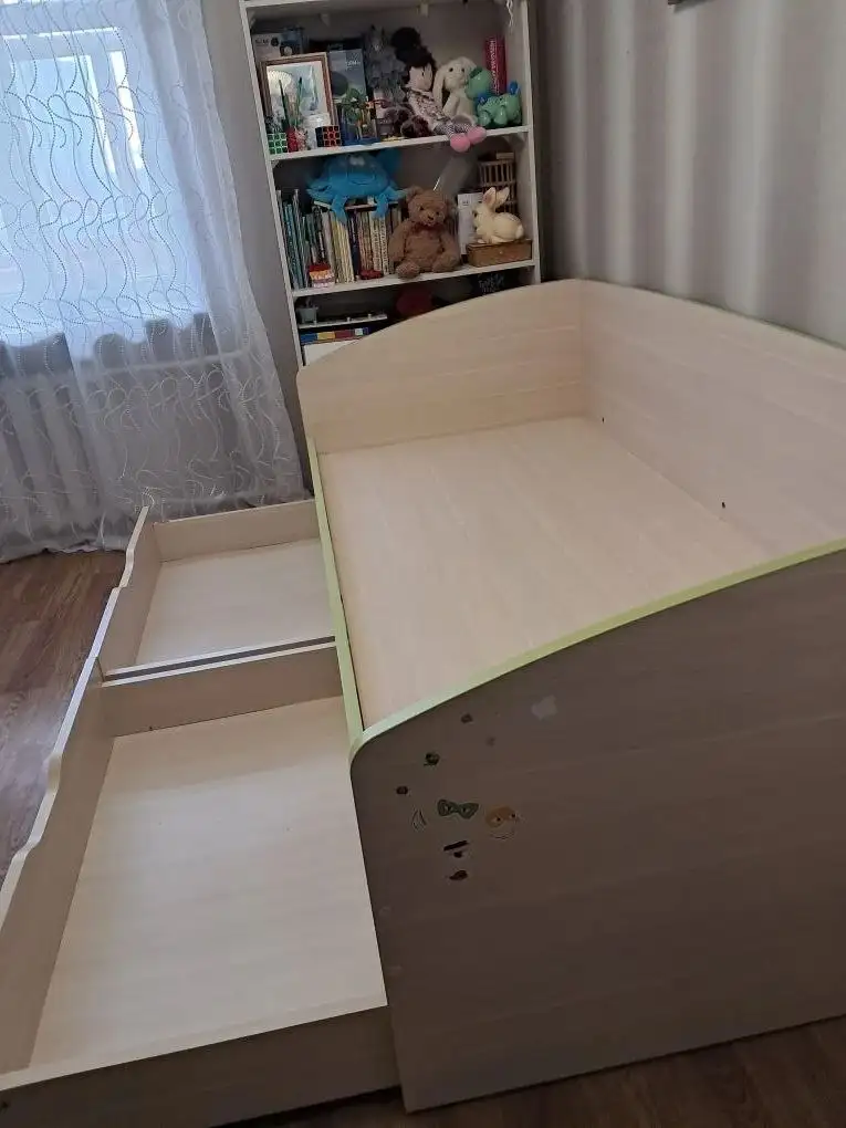 Детская кровать с ящиками - Мебель детская (Товары для детей) в Тюмень