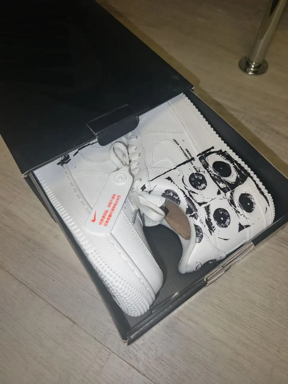 Кроссовки NIKE CDG x Supreme x Air Force 1 - Обувь (Одежда) в Тюмень