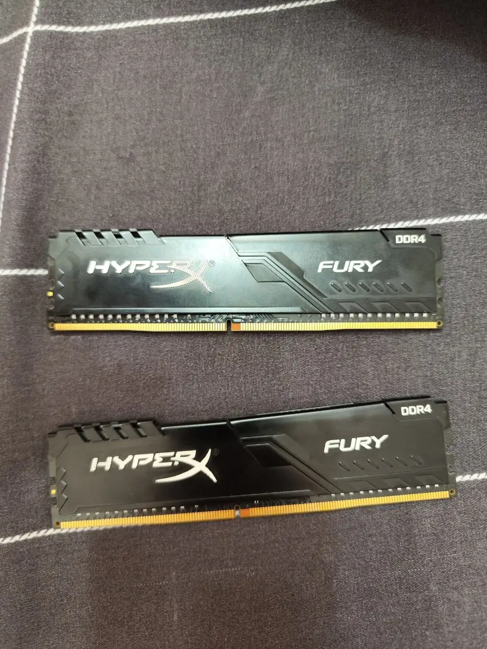 Оперативная память Kingston HyperX FURY Black DDR4 16 ГБ - Комплектующие (Электроника) в Тюмень