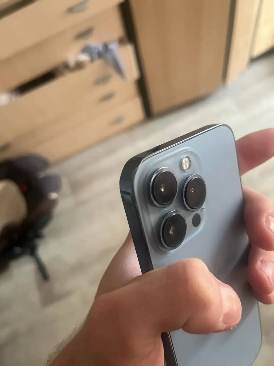 iPhone 13 Pro 256GB с заменённым дисплеем - Смартфоны (Электроника) в Тюмень