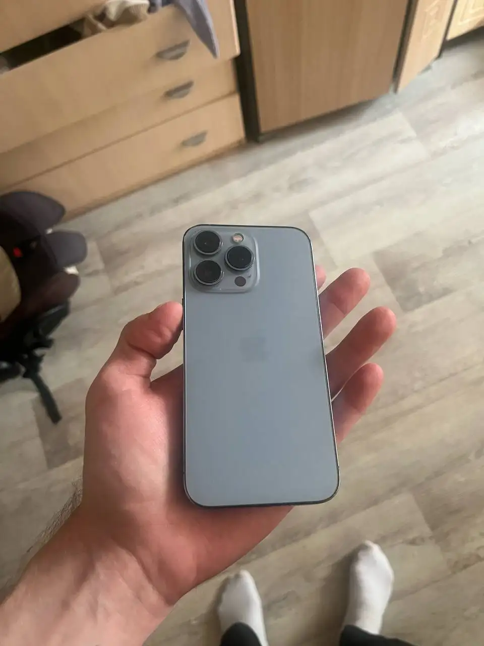 iPhone 13 Pro 256GB с заменённым дисплеем - Смартфоны (Электроника) в Тюмень