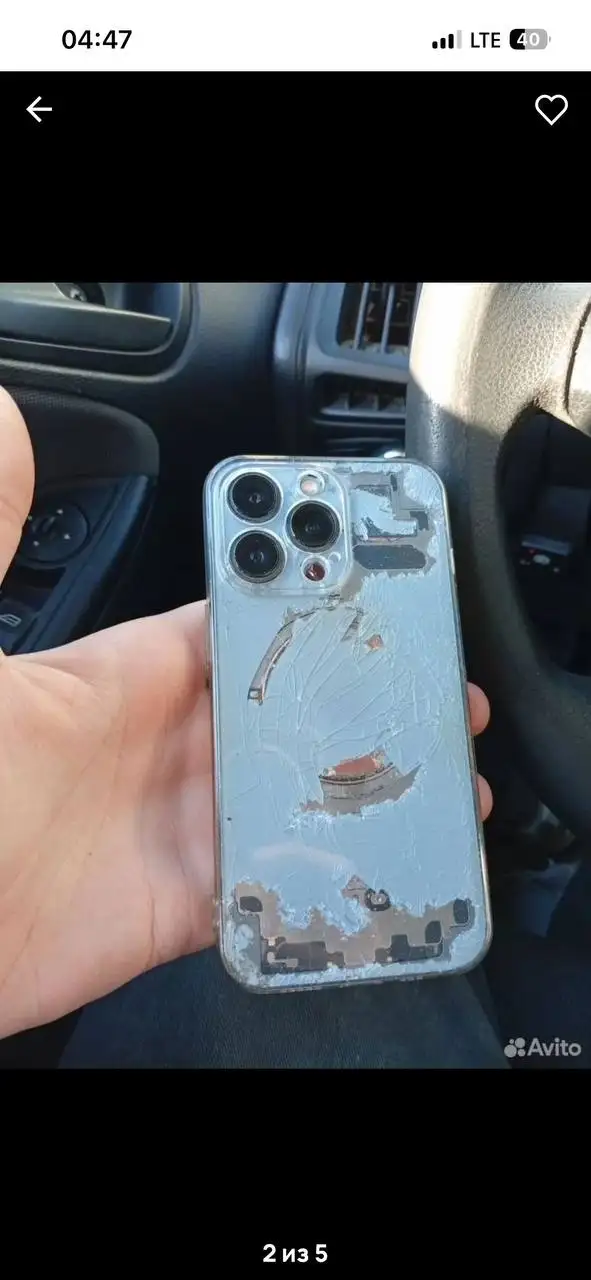iPhone 13 Pro 128ГБ с дефектами - Смартфоны и гаджеты (Электроника) в Тюмень