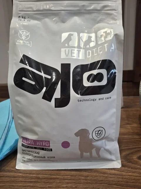 Продам корм для собак AJO Vet Dieta ultra hypo - частное объявление в Тюмень