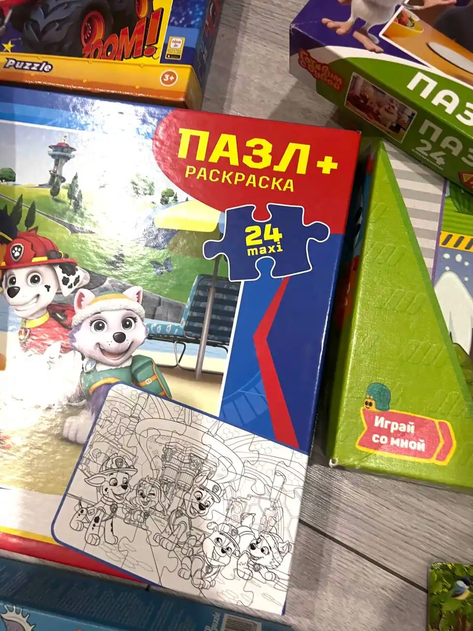 Пазлы для малышей