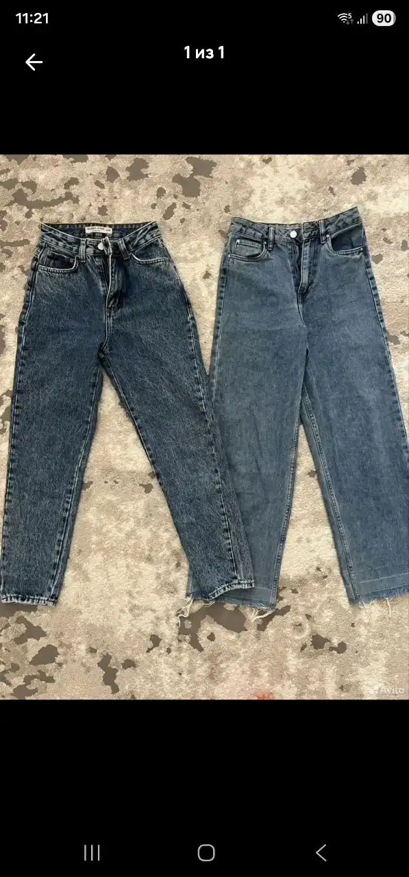Джинсы для девочки подростка