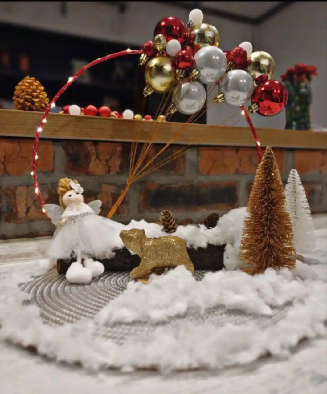 Новогодний сувенир ручной работы для декора