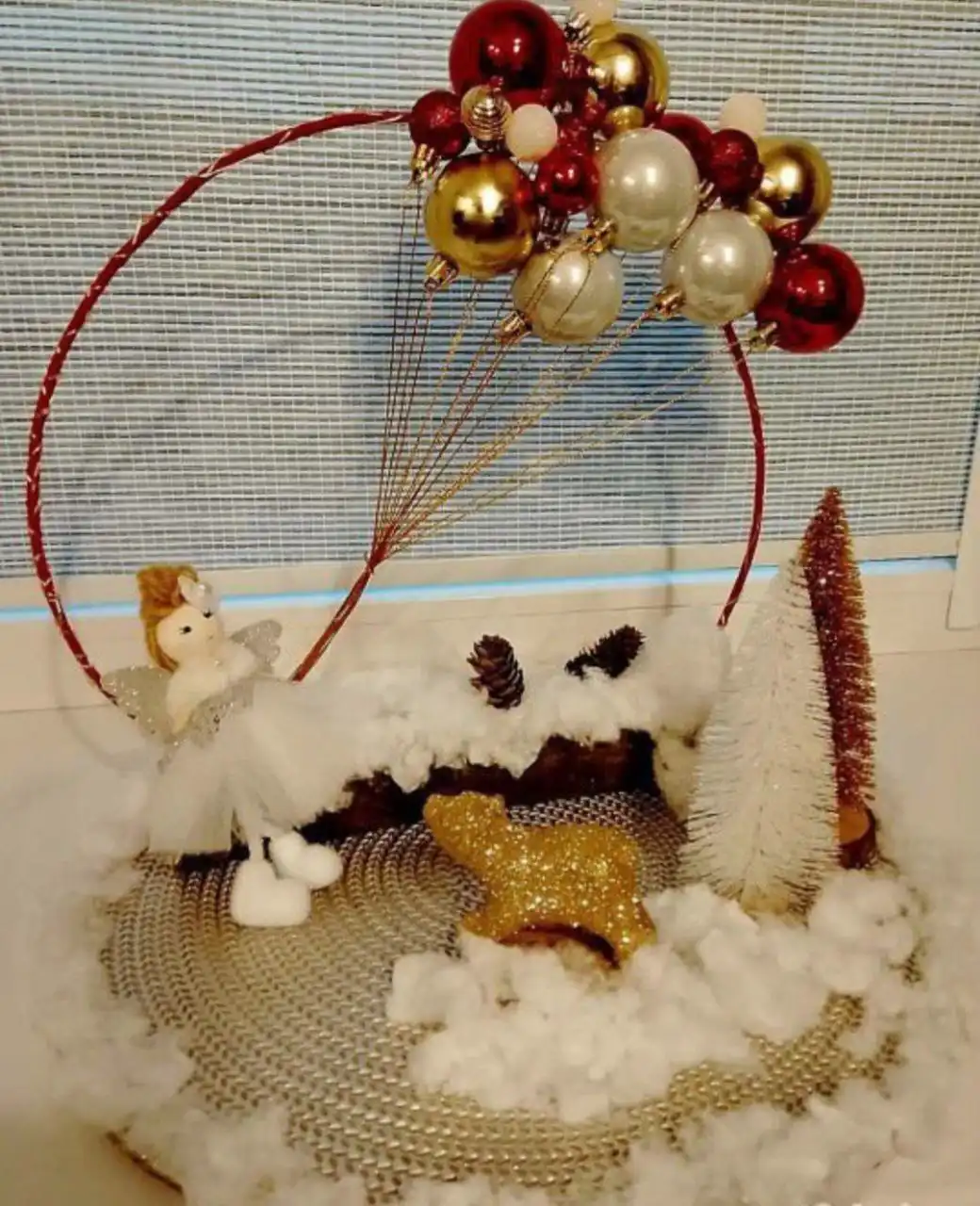 Новогодний сувенир ручной работы для декора