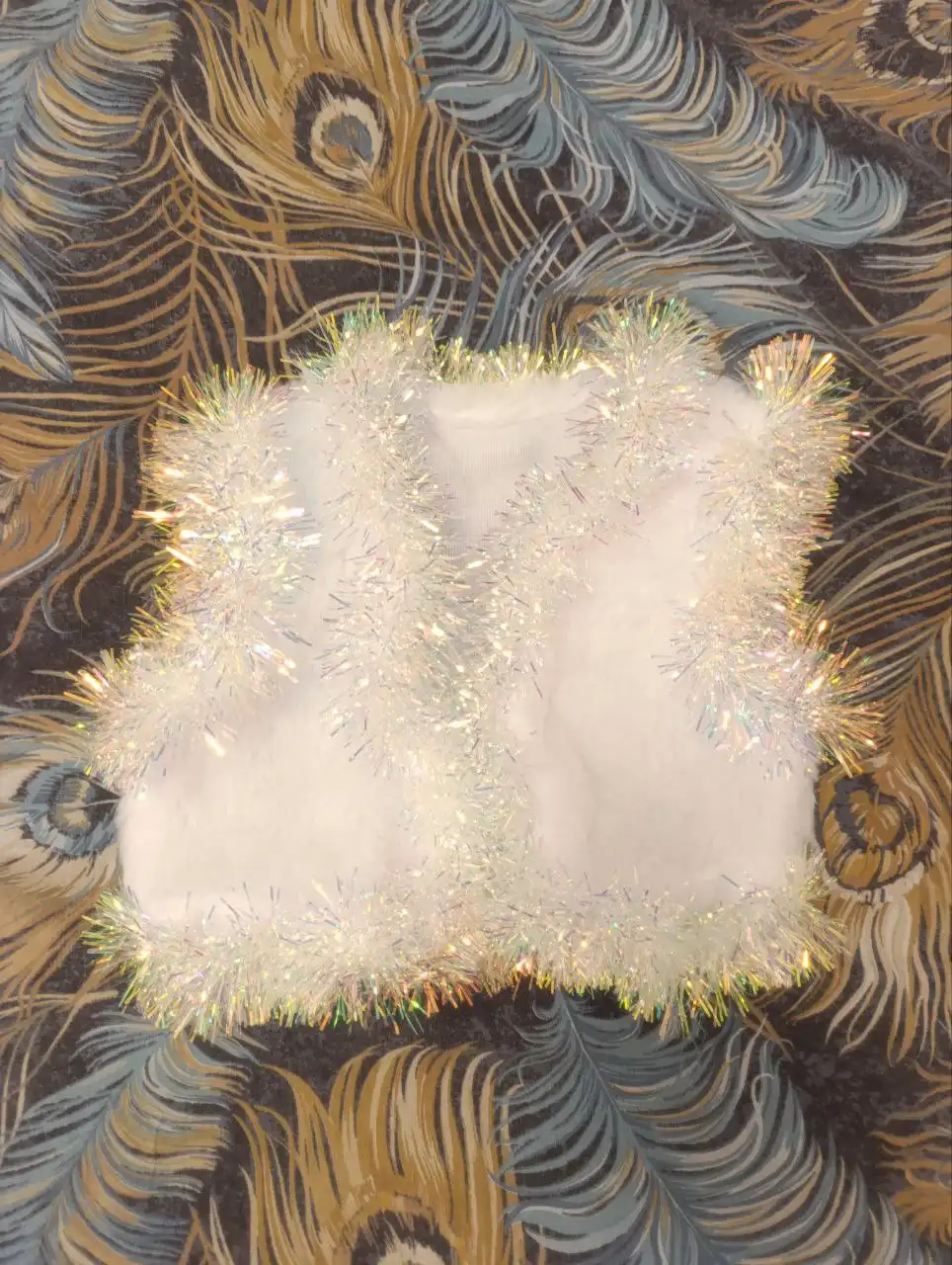 Новогодний костюм зайчик для роста 110 см