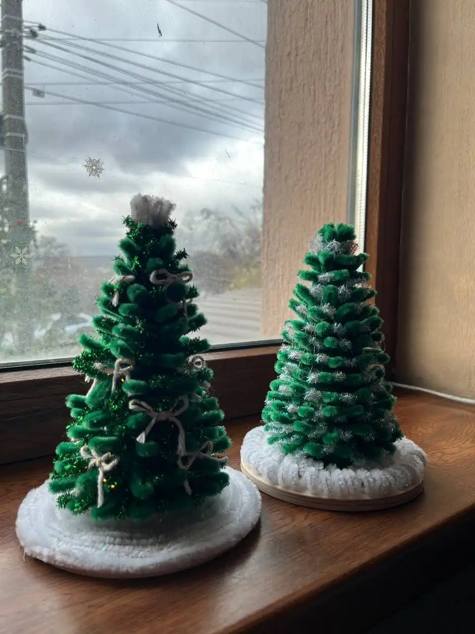 Ручная работа Елочки для украшения дома и поделок