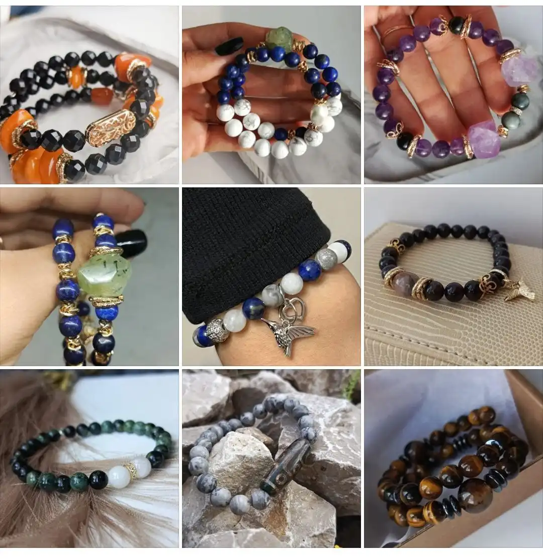 Браслет из натуральных камней как новогодний подарок