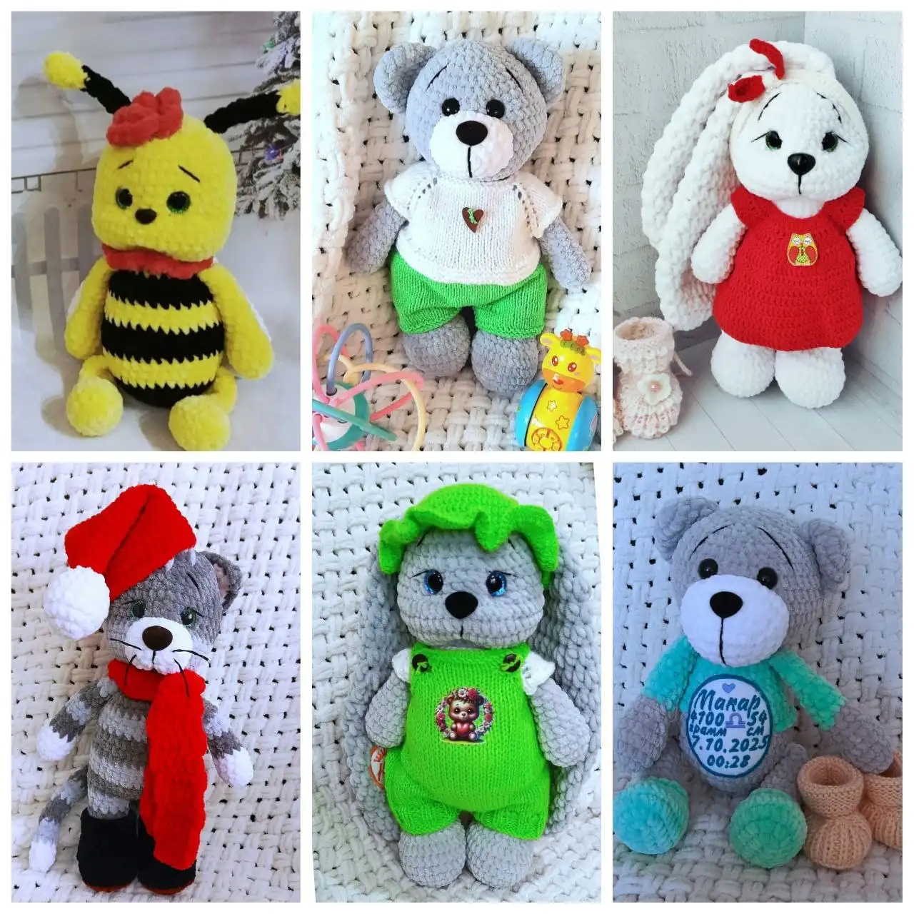 Игрушки ручной работы в наличии и под заказ