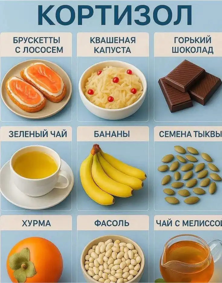 Продукты для борьбы со стрессом