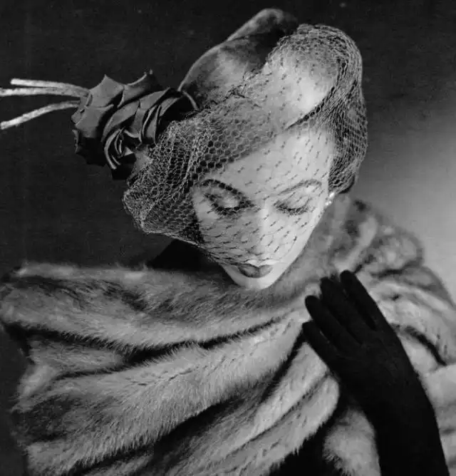 Фотография модели Софи Литвак 1950-х годов