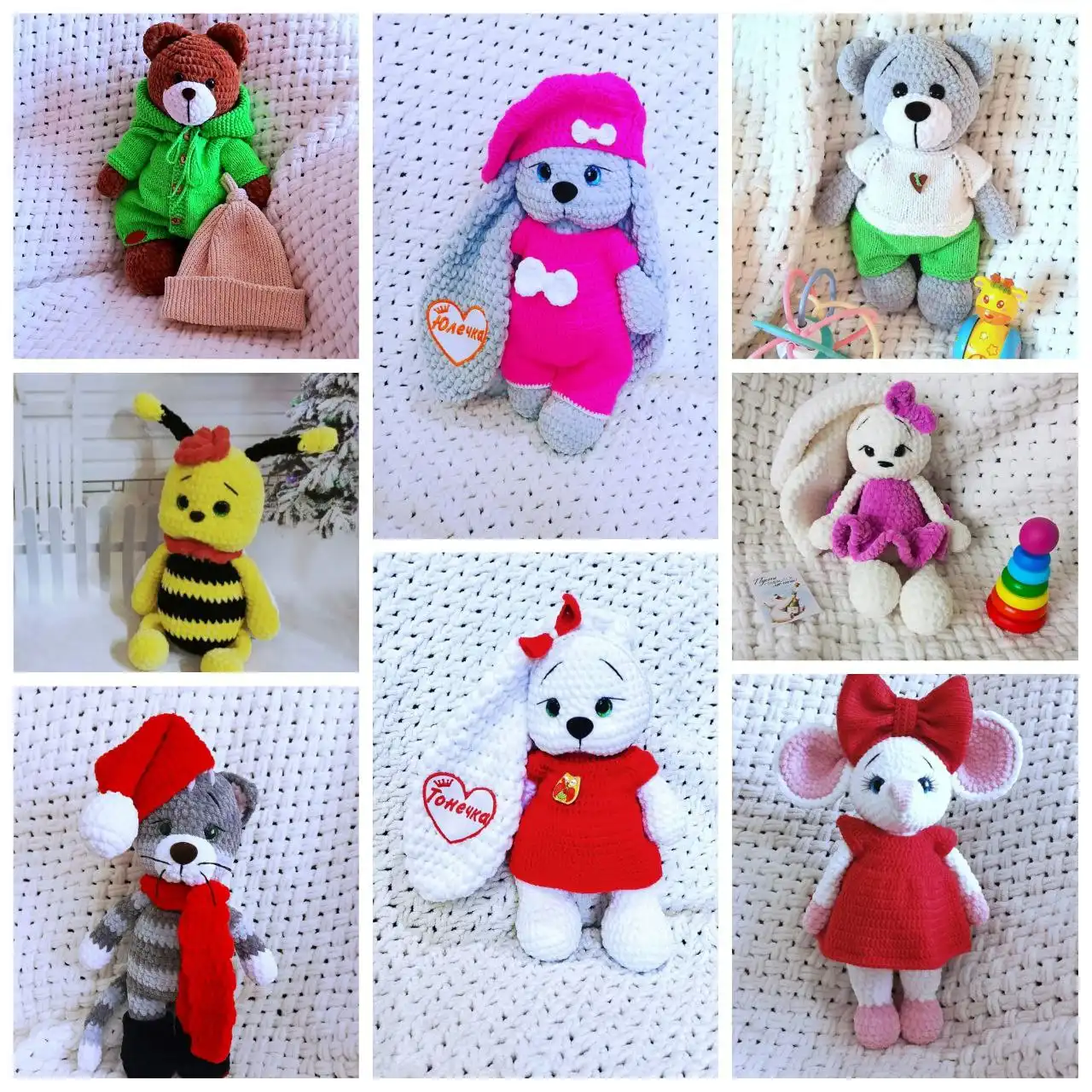 Игрушки ручной работы в наличии и под заказ - Рукоделие (Хобби и отдых) в Псковская область