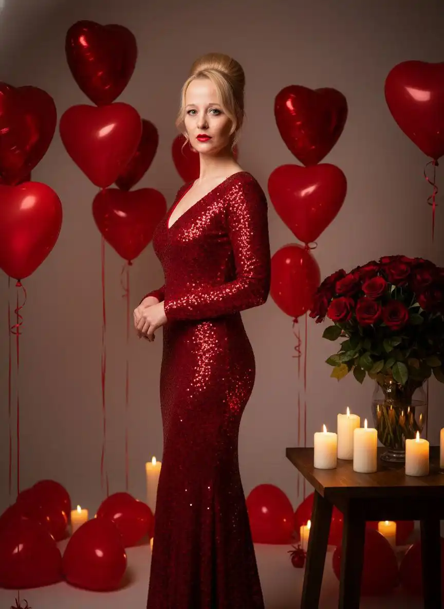 Нейро фотосессии на День Святого Валентина - Фотоуслуги (Услуги) в Псковская область