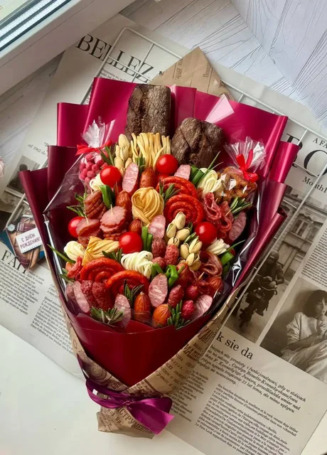 Мужской гастрономический букет на 23 февраля - Вязание в Псковская область