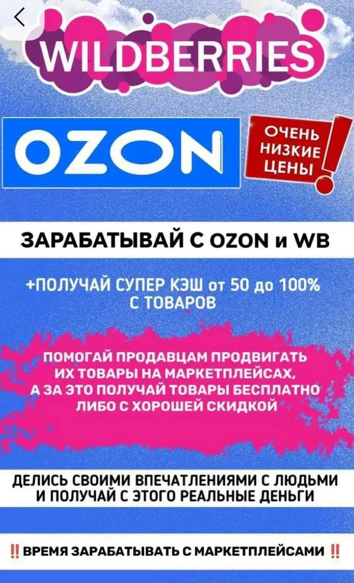 Экономия на заказах на Вƃ и OZONE - Кэшбэк (Услуги) в Псковская область