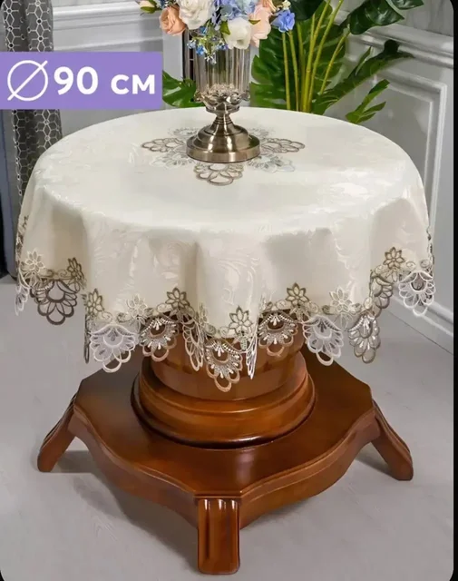 Красивая подборка круглых скатертей - Бытовая химия в Псковская область