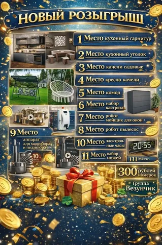 Розыгрыш лотов с бытовой техникой и другими товарами - Барахолка в Псковская область