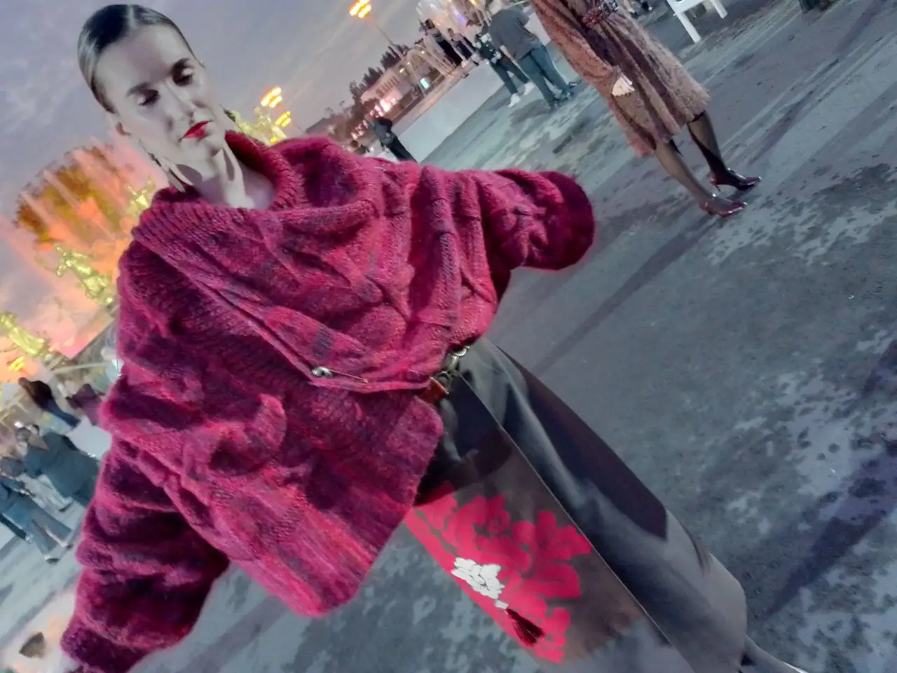 Вязаный жакет для подиума - Вязаные изделия (Одежда) в Псковская область