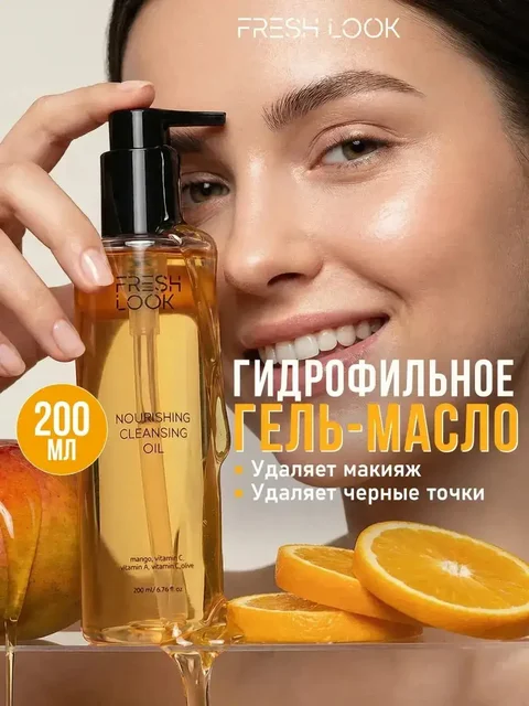 Гидрофильное гель-масло для умывания и снятия макияжа - БАДы и народные средства в Псков