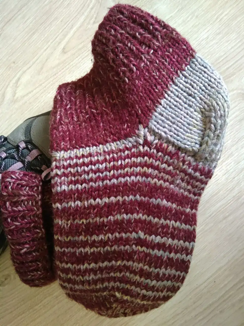 Мужские спортивные носки ручной вязки на заказ - Носки (Одежда) в Псковская область