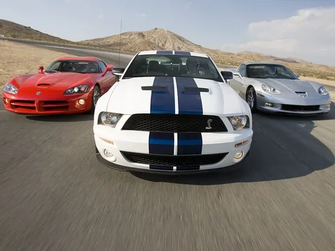 Продажа американских спортивных автомобилей: Dodge Viper SRT10 Coupe, Chevrolet Corvette, Ford Mustang Shelby - Авто в Псковская область