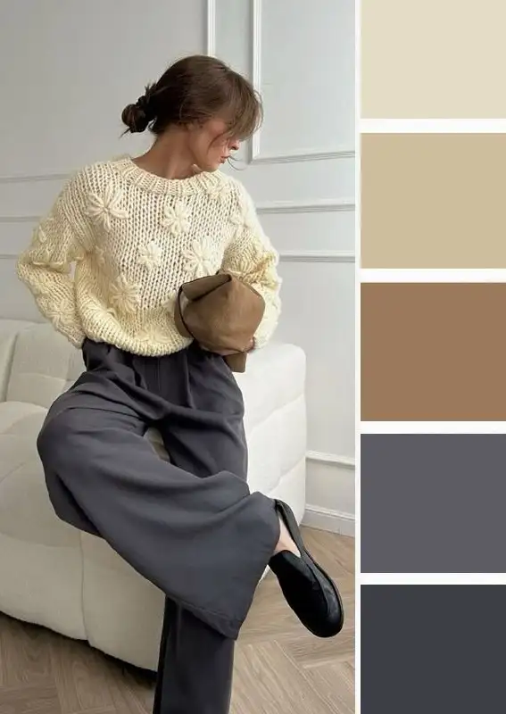 Цвет "брызги шампанского" и серые оттенки - лаконичная палитра - Барахолка в Псков