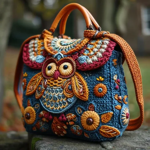 Сумка связанная спицами - Канцелярские товары в Псковская область