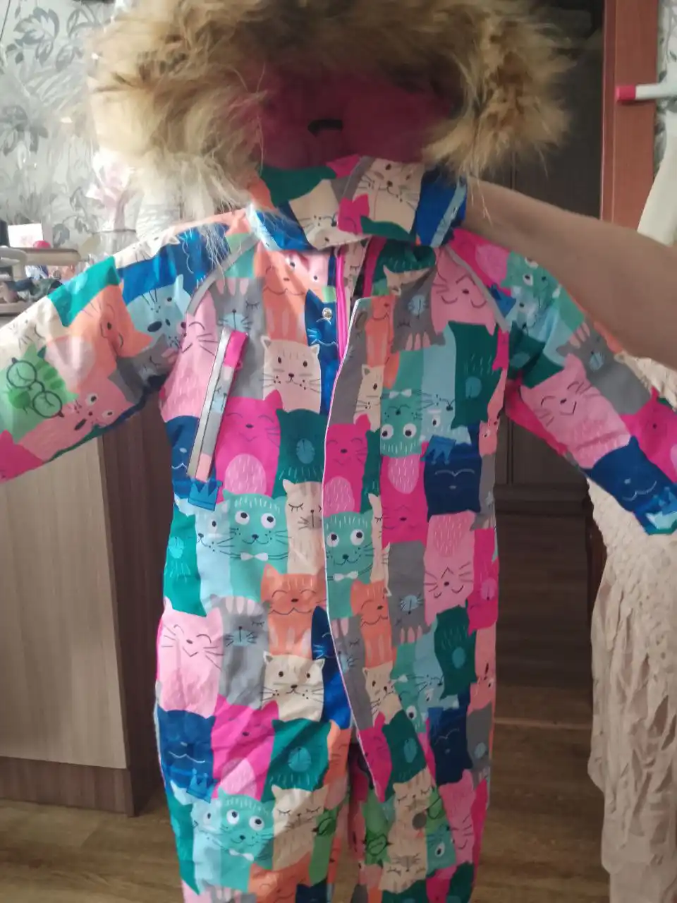 Зимний комбинезон размер 74