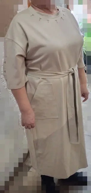 Продам новое платье трикотажное плотное размер 56 - частное объявление в Братск