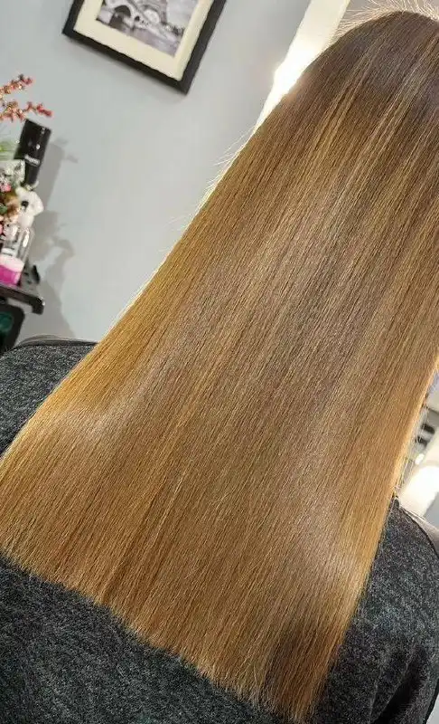 Реконструкция волос к Новому году