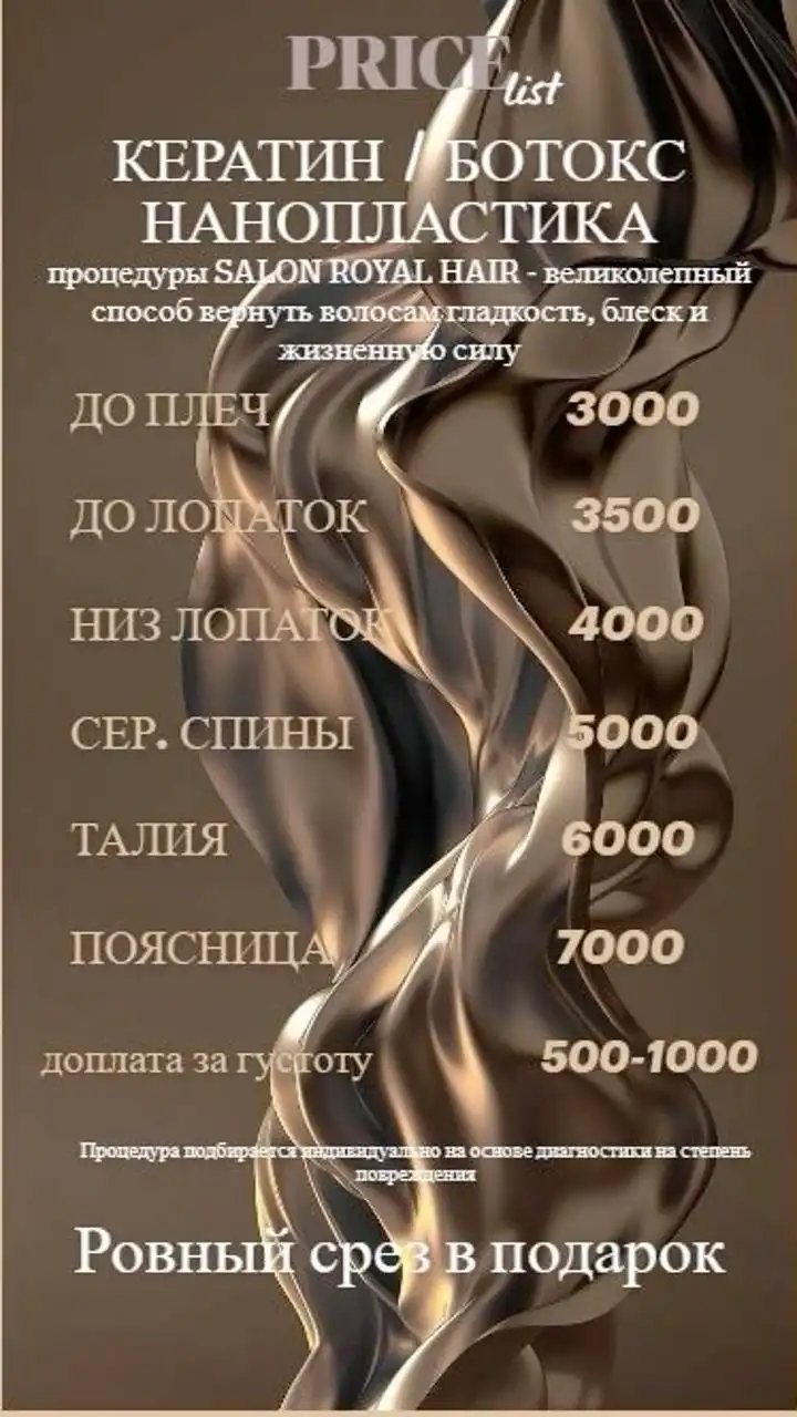 Реконструкция волос к Новому году