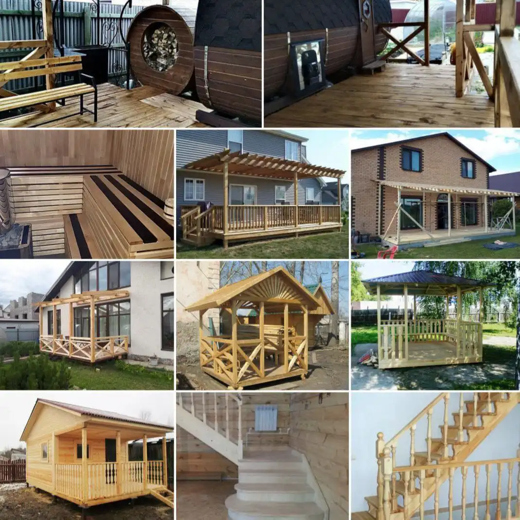 Строительство и отделка веранд, мансард, террас, беседок и хозяйственных построек - Строительные и ремонтные работы (Услуги) в Тюмень