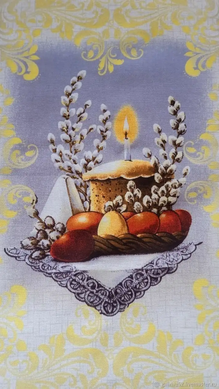 Продажа пасхальных и вафельных полотенец из хлопка - Текстиль (Для дома и дачи) в Тюмень