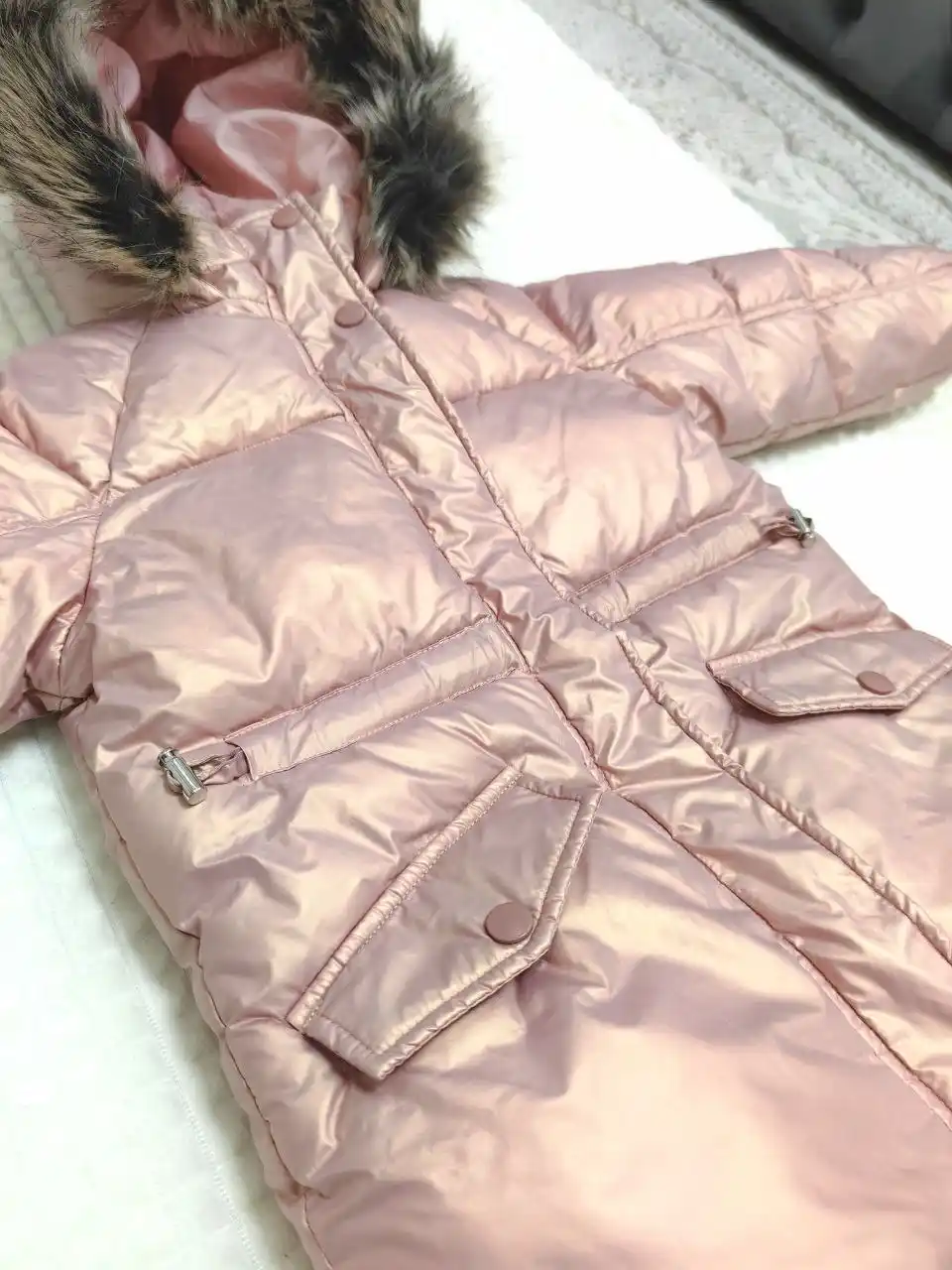 Тёплая зимняя куртка 116 размер