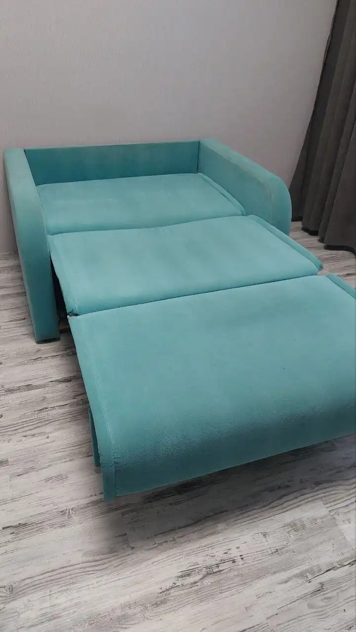 Диван раскладной бирюзовый для детской