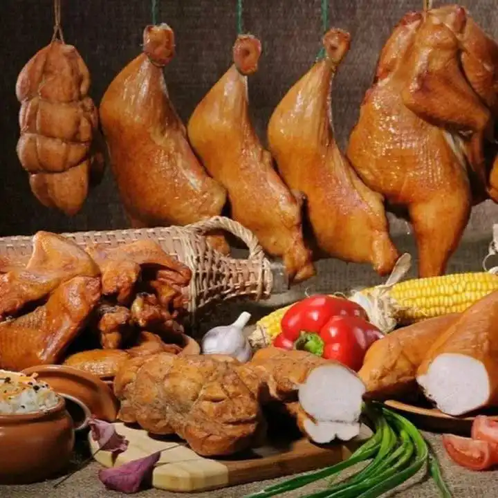Крыло копчёное и другие копчености