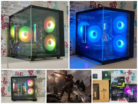 Современный игровой системный блок AMD Ryzen 5 5600 RTX 3050 - Электроника в Оренбург