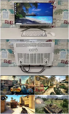 Продается моноблок DEPO 24 дюйма FullHD Ryzen 5 2400g 16 Гб SSD 512Gb - Электроника в Оренбург