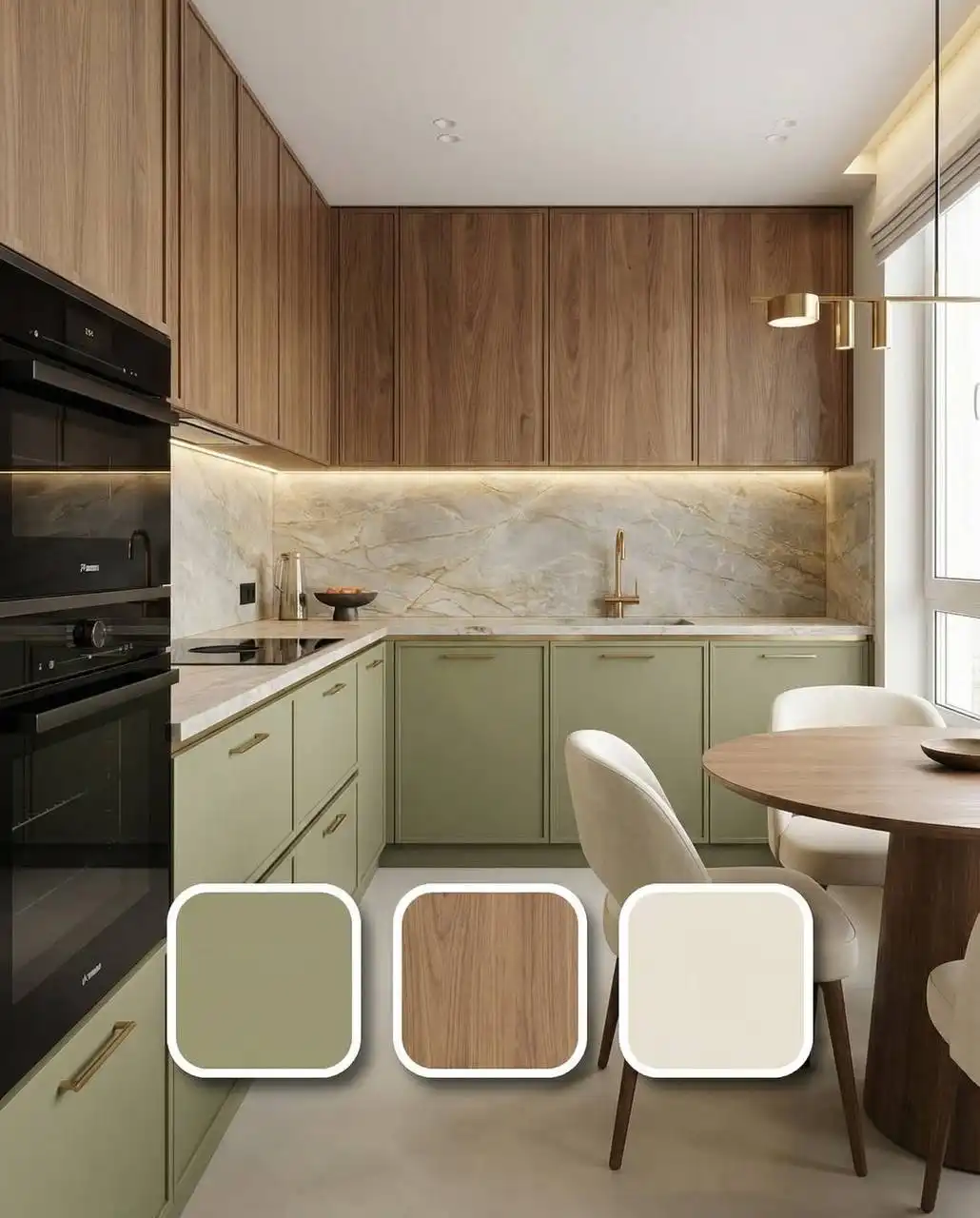 Консультации по цветовым сочетаниям для кухонь 2025-2026 - Дизайн интерьера (Услуги) в Оренбург