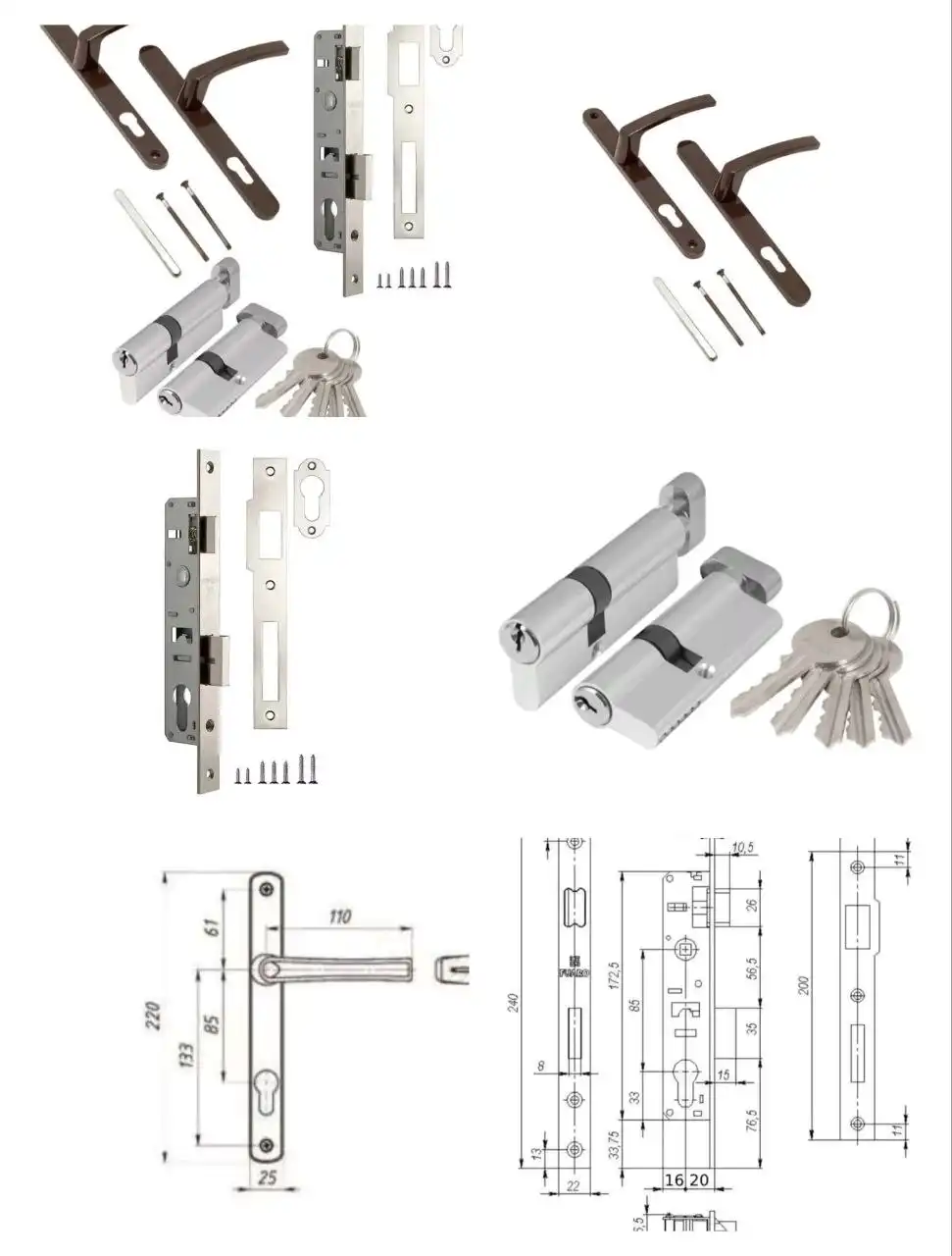 Продам ручку-замок для калитки
