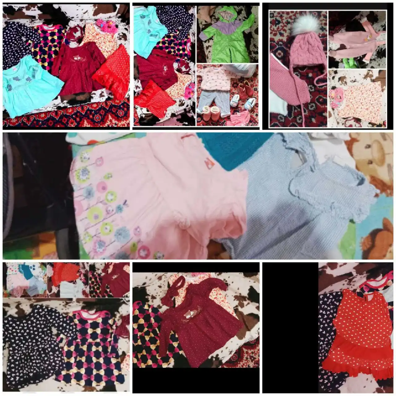 Детские вещи с рождения до года