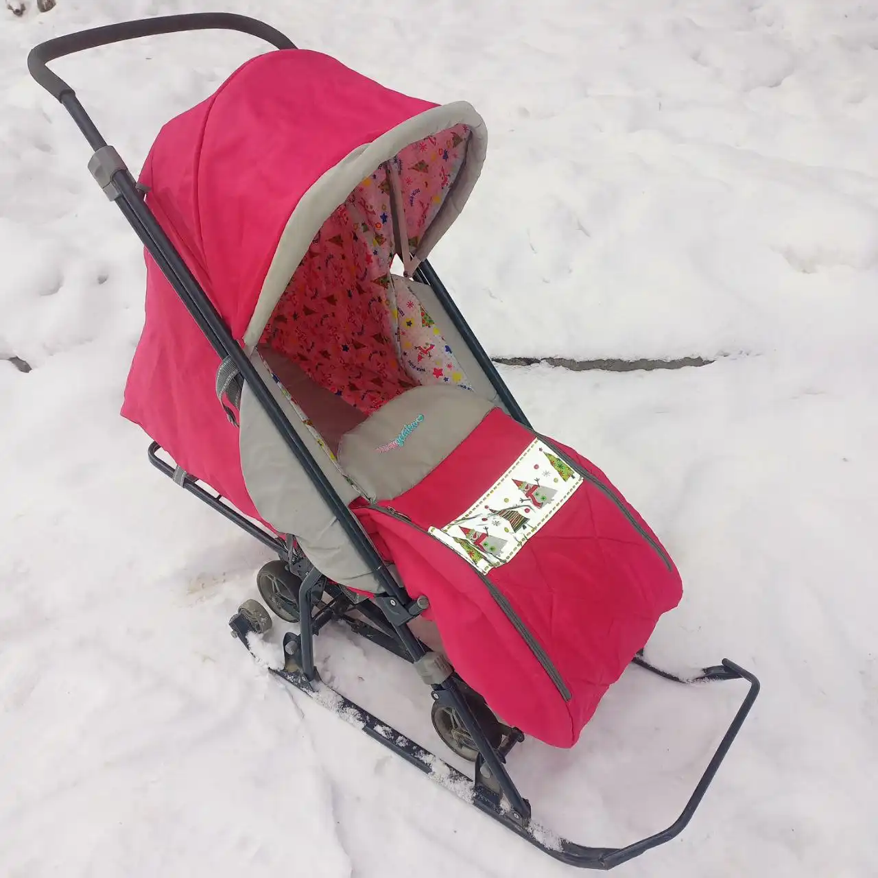 Санки-коляска