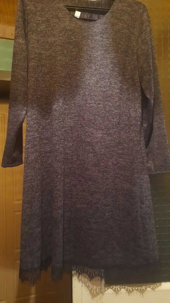 Платье серое новое размер 60