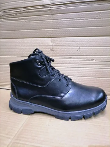 Мужские зимние кожаные ботинки с натуральным мехом - частное объявление в Ангарск