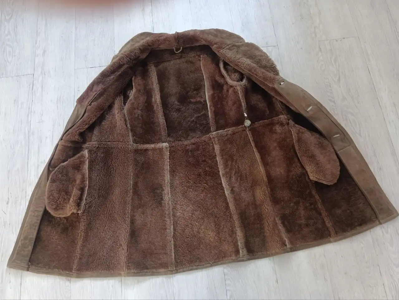 Дублёнка натуральный мех размер 48-50 - Верхняя одежда (Одежда) в Ангарск